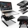 LTS-03B Two-Tier DJ Stand Portable Black-1