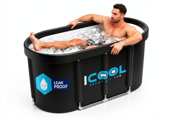 Cold Plunge Tub iCool Nylon Modern Freestanding-0