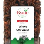 Byait Whole Star Anise Premium Dried Spice 6 Ounce Pack-0