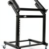 Pavo Audio Equipment Rack Stand Black Steel-0