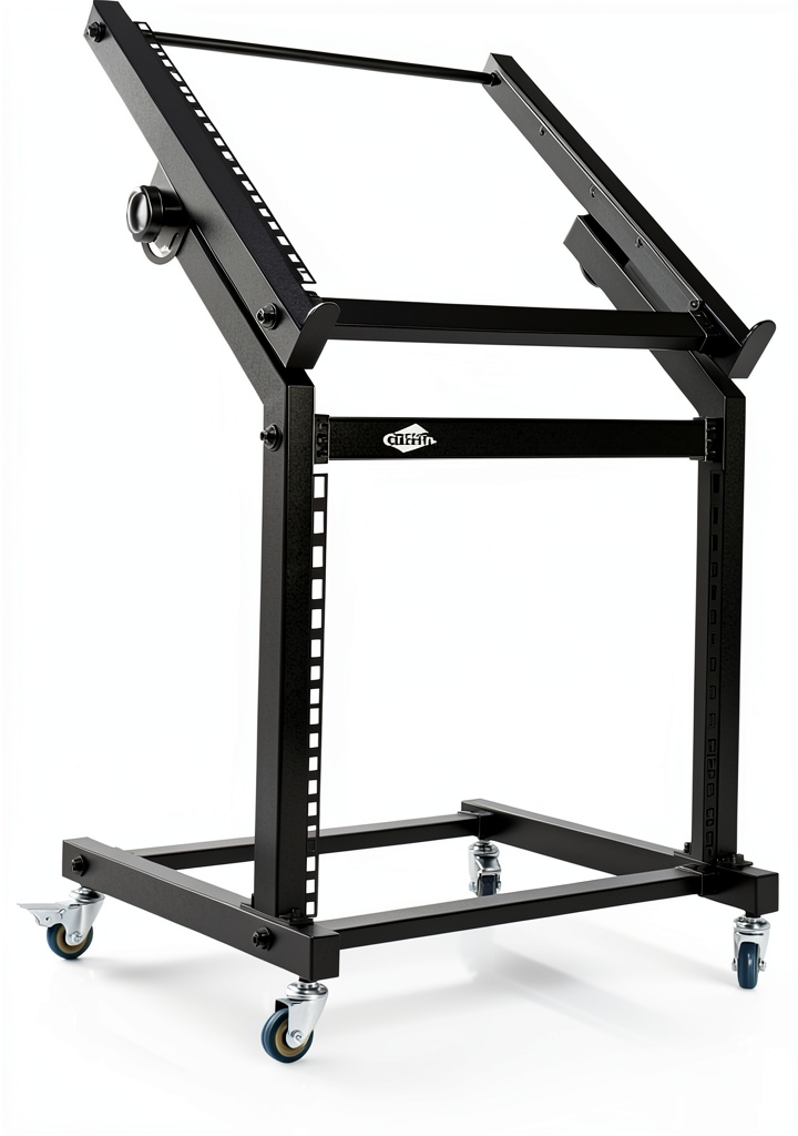 Pavo Audio Equipment Rack Stand with adjustable rails