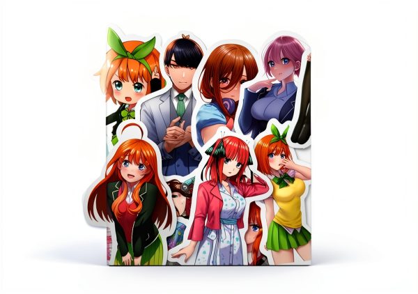 Anime Cartoon Scrapbook Sheets Multicolor-2