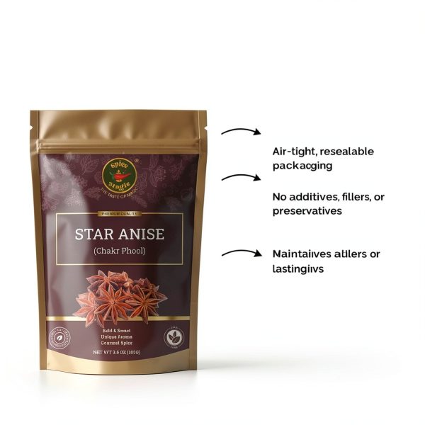 Spice Magic Star Anise Whole Pods 3.5oz Pure Non-GMO-6