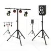 Qoope DJ Lighting Stand Heavy Duty Carbon Steel-5