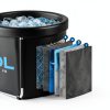 Cold Plunge Tub iCool Nylon Modern Freestanding-1