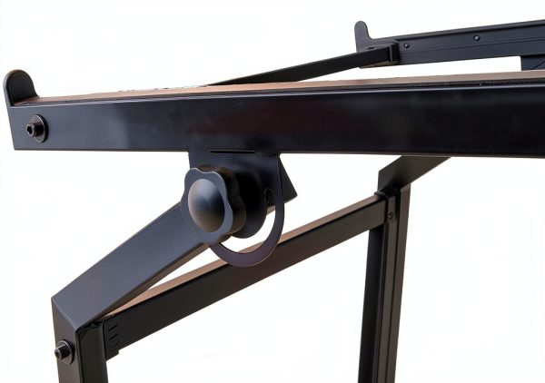 Pavo Audio Equipment Rack Stand Black Steel-1
