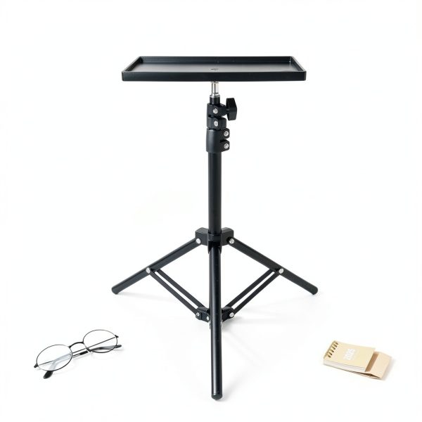 MAGICLULU DJ Racks Black Rectangular Chrome-8
