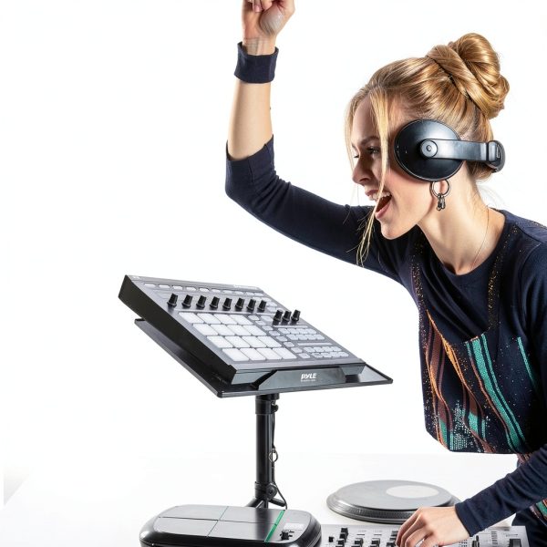 Sound Around Projector Stand Black Metal-5