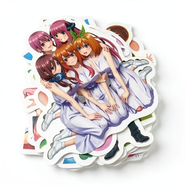 Anime Cartoon Scrapbook Sheets Multicolor-4