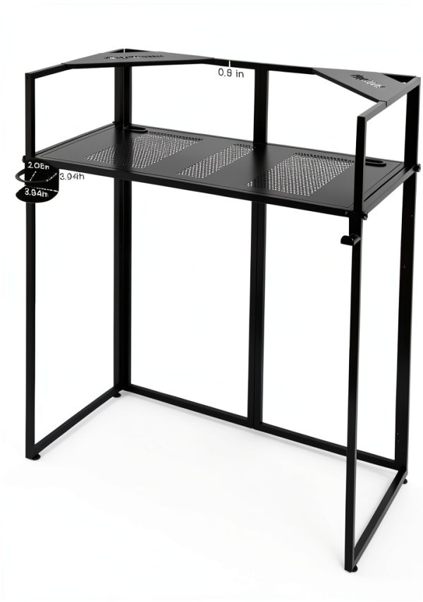ANGELBECKE DJ Station Table Galvanizing Steel Frame-1