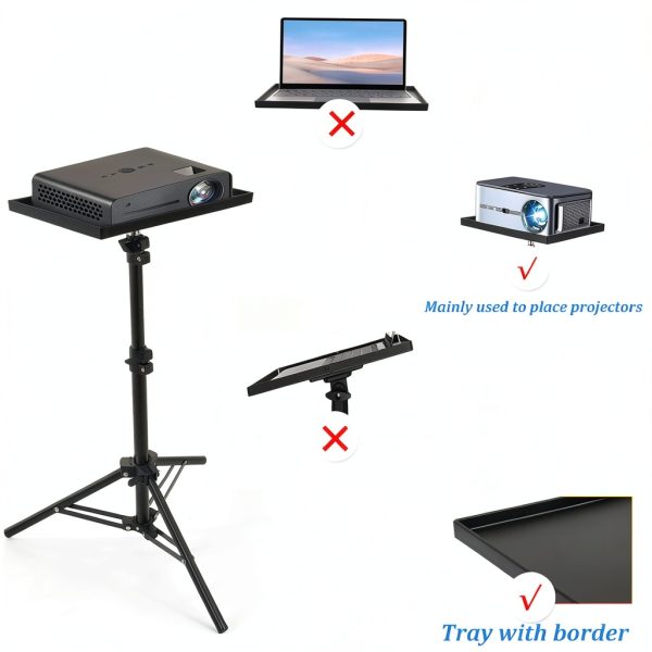 MAGICLULU DJ Racks Black Rectangular Chrome-1