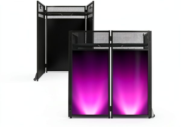 Portable DJ Table DJPro Metal Foldable Stand-0