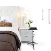 MAGICLULU DJ Racks Black Rectangular Chrome-6