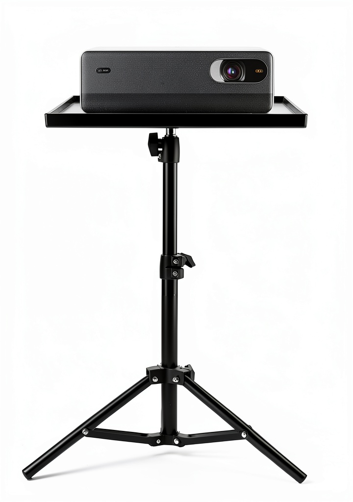 Portable Projector Stand in use