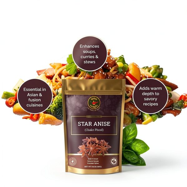 Spice Magic Star Anise Whole Pods 3.5oz Pure Non-GMO-3