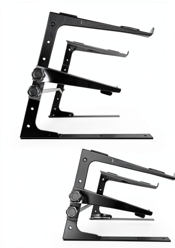 LTS-03B Two-Tier DJ Stand Portable Black-4