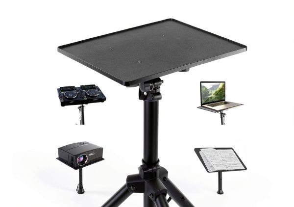 Sound Around Projector Stand Black Metal-1