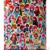 Anime Cartoon Scrapbook Sheets Multicolor-3