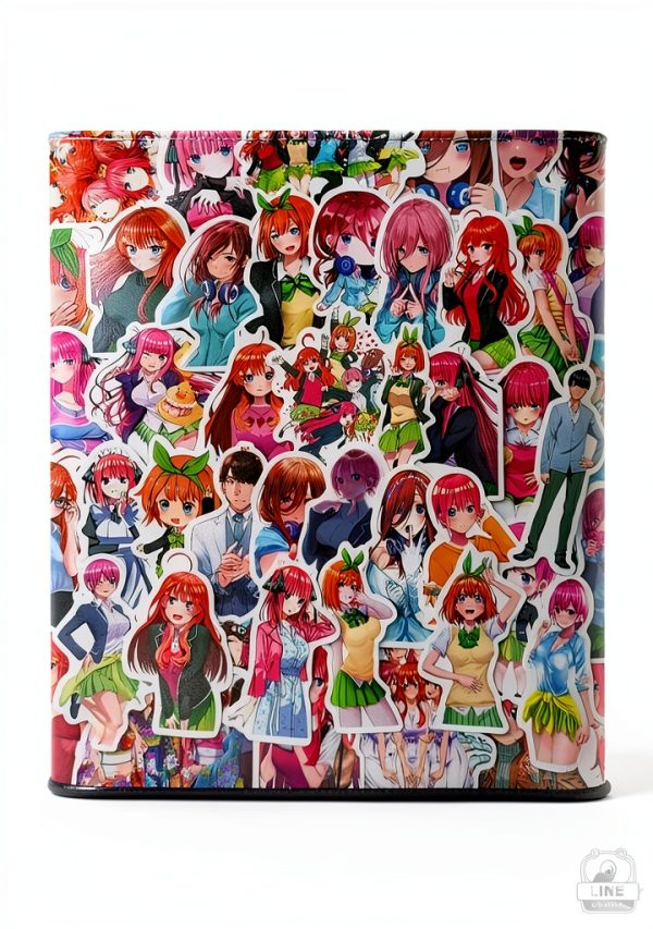 Anime Cartoon Scrapbook Sheets Multicolor-3