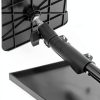 MAGICLULU DJ Racks Black Rectangular Chrome-7