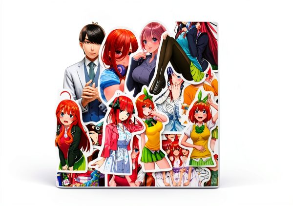 Anime Cartoon Scrapbook Sheets Multicolor-1