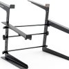 Rockville Dual Shelf DJ Controller Stand-0