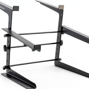 Rockville Dual Shelf DJ Controller Stand-0