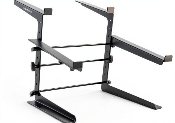 Rockville Dual Shelf DJ Controller Stand-0