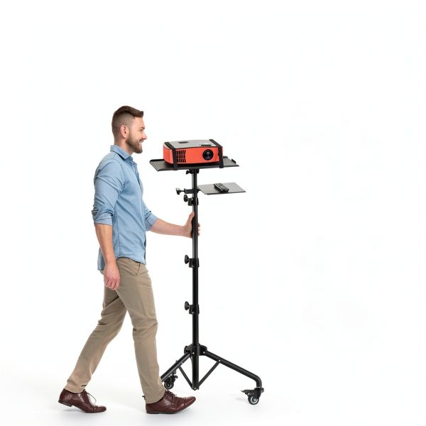 Amada Projector Tripod Stand Steel Adjustable-2