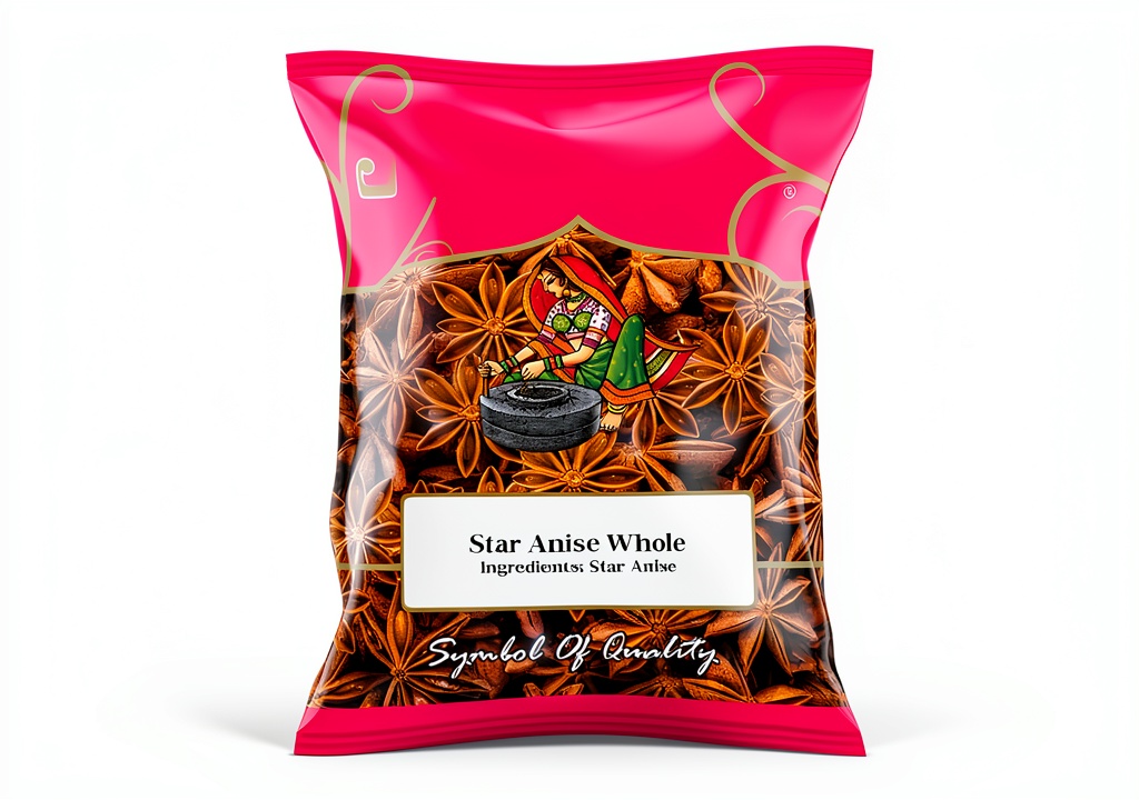 Jalpur Star Anise and Cinnamon Quills displayed in a kitchen setting