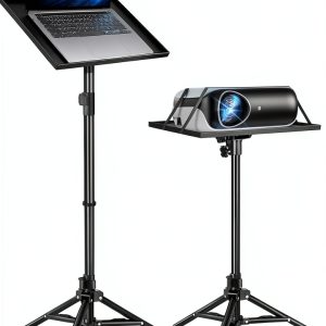 Lusweimi Projector Tripod Stand DJ Racks Sturdy Aluminum-0