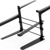 Rockville Dual Shelf DJ Controller Stand-2