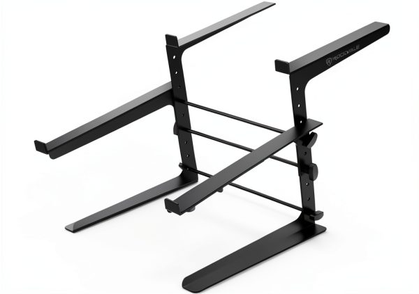 Rockville Dual Shelf DJ Controller Stand-2