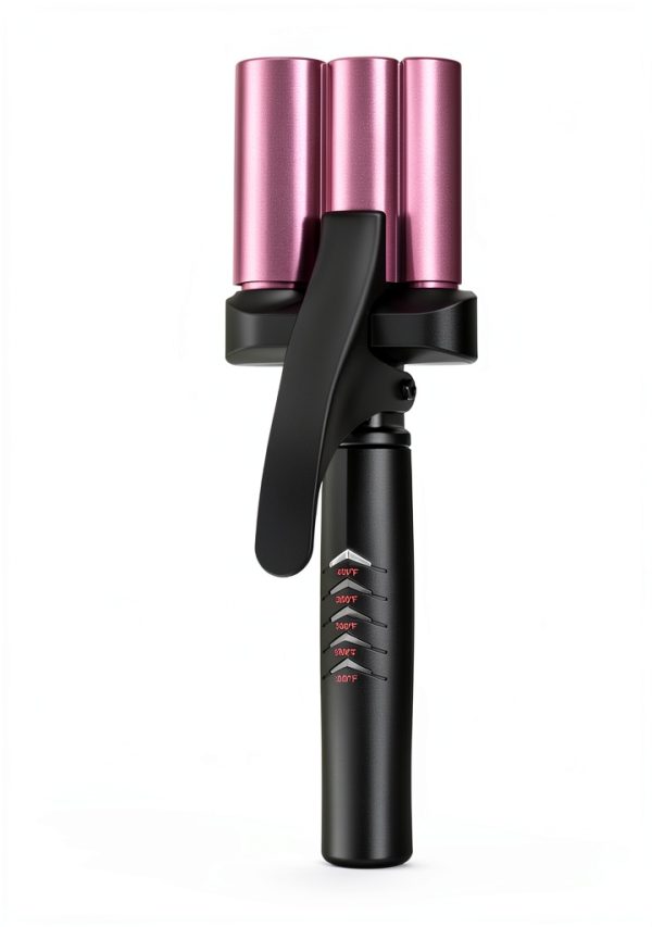 Ceramic Curling Iron wavytalk 1‑inch Triple Barrel-3