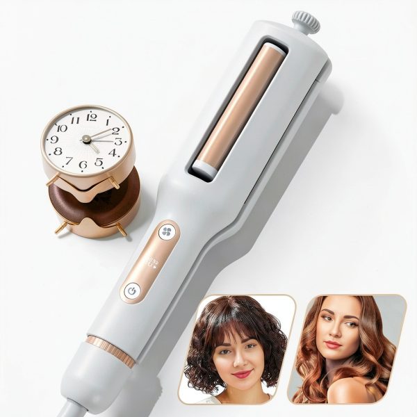 LESCOlton H1133 Titanium Ceramic Curling Iron 4 Temps 10.6" Barrel-3