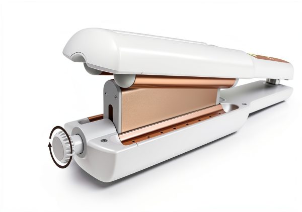 LESCOlton H1133 Titanium Ceramic Curling Iron 4 Temps 10.6" Barrel-0