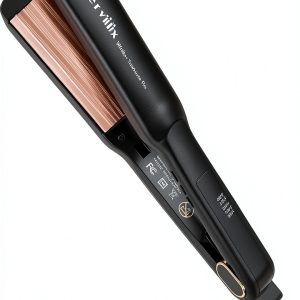 Terviiix 24K Titanium Hair Crimping Iron TXB014W 1.5 Inch Wide Plates-0