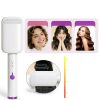 UJIO 1.25" Beach Wave Curling Iron Model UJ-3213 Purple Beige Pink-4