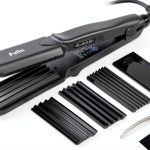 Hair Crimper PullaMessy 4-in-1 Ceramic Tourmaline Crimping Iron-0