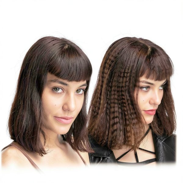 Terviiix 24K Titanium Hair Crimping Iron TXB014W 1.5 Inch Wide Plates-1