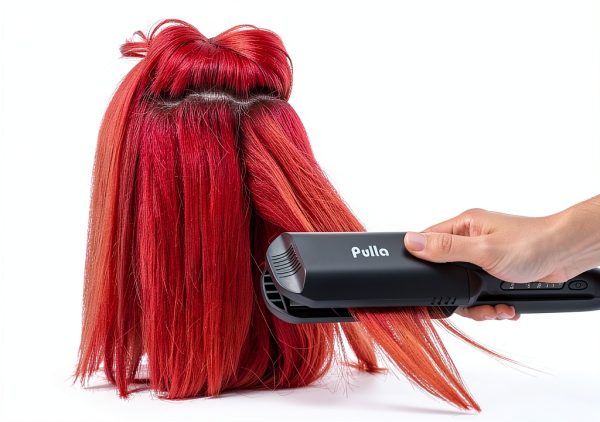 Hair Crimper PullaMessy 4-in-1 Ceramic Tourmaline Crimping Iron-7