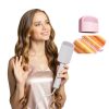 UJIO 1.25" Beach Wave Curling Iron Model UJ-3213 Purple Beige Pink-5