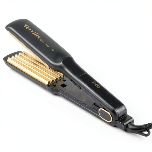 Terviiix 24K Titanium Hair Crimping Iron TXB014W 1.5 Inch Wide Plates-5