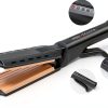 Hair Crimper GlamStyler Ceramic 2 inch Crimper with 4 Heat Settings-1