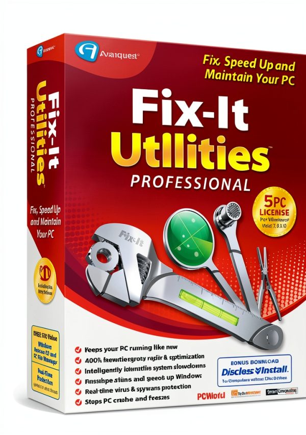 Fix-It Utilities Professional Avanquest Maintenance Tool Deep Cleanup-0